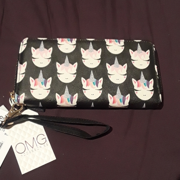 OMG Accessories Handbags - Unicorn wallet